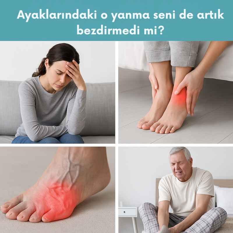 ŞifaTouch™ 3’ü 1 Arada Ayak Masaj ve Terapi Cihazı