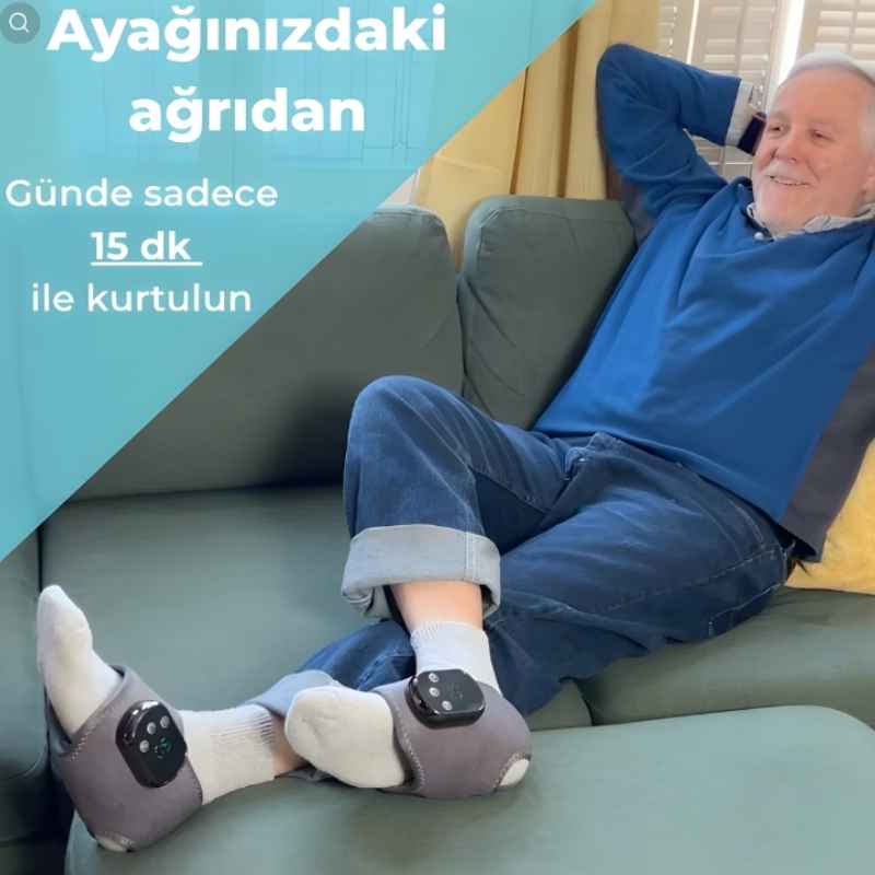 ŞifaTouch™ 3’ü 1 Arada Ayak Masaj ve Terapi Cihazı